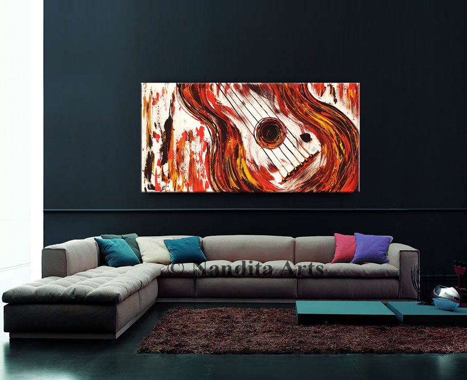 Buy original music artwork and painting to decorate your interior