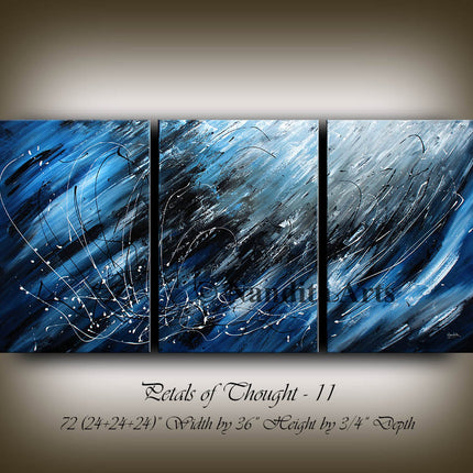 Abstract Art Patel Abstract Wall Art - Petals of Thought - 11