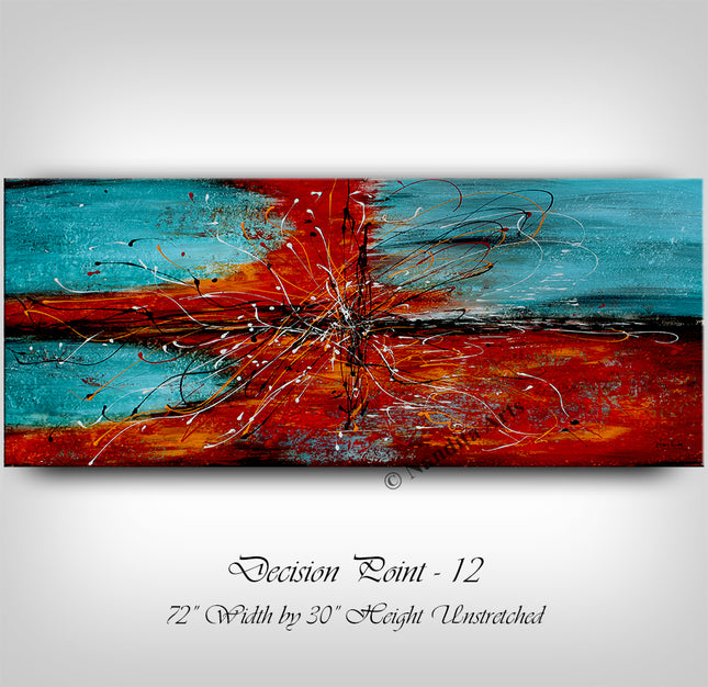 Multicolor Abstract Wall Art for Bedroom - Limited Stock