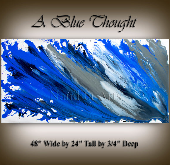 A Blue Thought