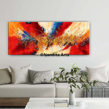 Abstract Colorful Canvas Living Room Home Decor - No Boundaries - 20