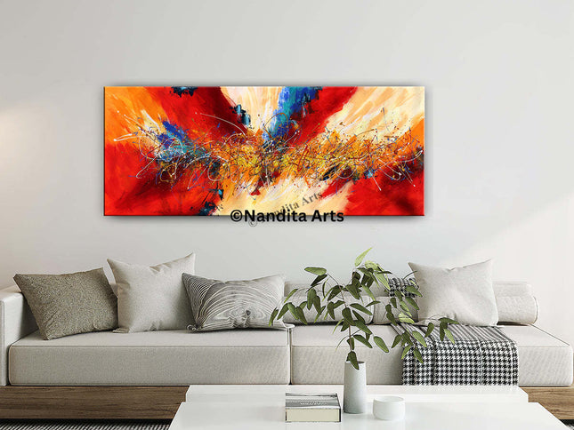 Abstract Colorful Canvas Living Room Home Decor - No Boundaries - 20