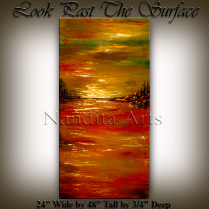 Seascape Modern Wall Art for Room - Sale