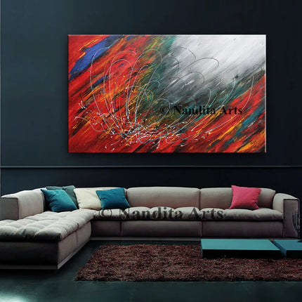 Abstract Original painting wall art décor - Life and Inspiration - 7