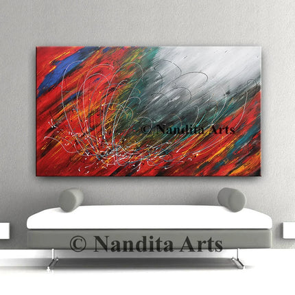 Abstract Original painting wall art décor - Life and Inspiration - 7