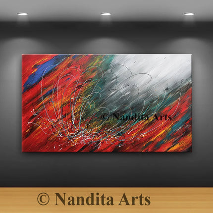 Abstract Original painting wall art décor - Life and Inspiration - 7