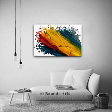 Modern Acrylic Painting on Canvas Modern Home Décor - Beyond Depth -5